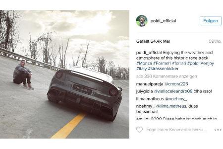 Autos der EM-Stars 2016, Fussballer-Autos, 06/2016