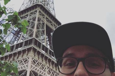 Mark Forster auf Sightseeing-Tour in Paris