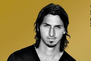 Selbstbewusst die Haltung, selbstbewusst der Blick: Der Fußballer Zlatan Ibrahimovic bleibt sich auch in seiner Autobiograph...