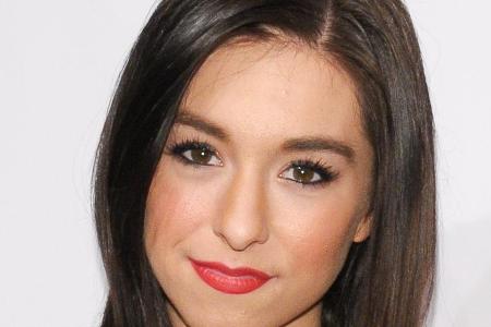 Christina Grimmie bei einem Auftritt im November