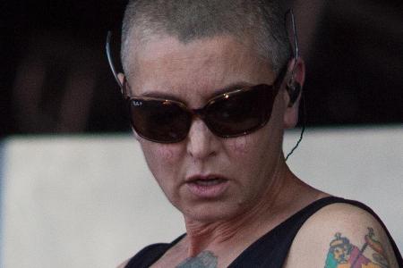 Sinead O'Connor bei einem Auftritt in Irland