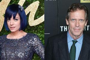 Zwei, die sich mächtig über den Brexit ärgern: Der britische Pop-Star Lily Allen und der "Dr. House"-Schauspieler Hugh Laurie