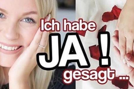 Auch auf Instagram bestätigt Dagi Bee ihre Verlobung