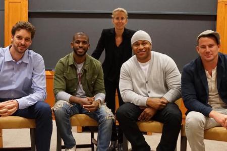 Channing Tatum und seine neuen Kommilitonen für vier Tage