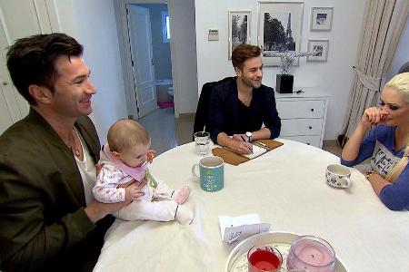 Eric Schroth (Mitte) in seinem Element