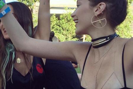 Bella Hadid macht ihr Dekolleté zum sexy Hingucker