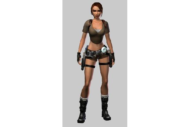 Lara Croft aus dem Actionspiel 