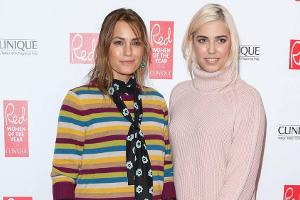 Yasmin Le Bon (l.) und ihre Tochter Amber Le Bon bei den Red Women of the Year Awards am Dienstag in London