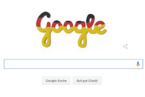 Mit diesem Doodle feiert Google den Tag der Deutschen Einheit