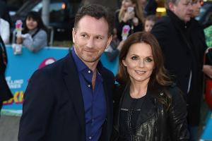 Christian Horner und Geri Halliwell im April auf dem Weg zur Londoner Rolling-Stones-Ausstellung