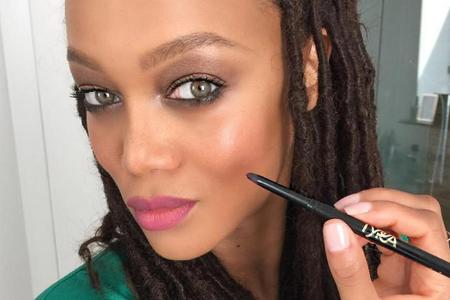 Topmodel Tyra Banks und 