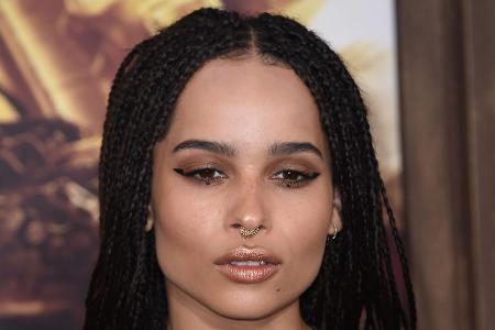 Zoë Kravitz setzt ihr Make-up ganz gezielt ein