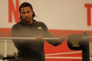 Tim Wiese im WWE Performance Center in Orlando