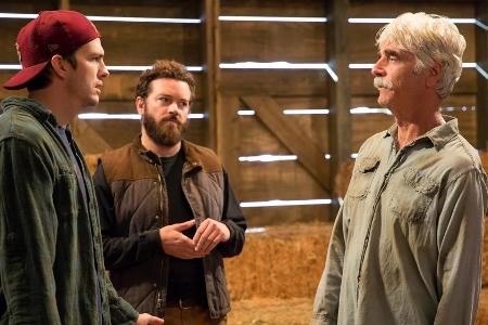 Ashton Kutcher (v.l.n.r.), Danny Masterson und Sam Elliott sind wieder auf 