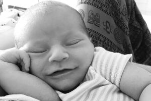 Beherrscht das Posen wie ein Profi: Candice Swanepoels Sohn Anacã