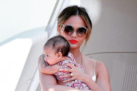Chrissy Teigen lässt sich über den Umgang mit ihrer Tochter nichts sagen
