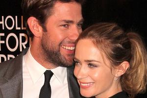 John Krasinski mit Ehefrau Emily Blunt bei einer Veranstaltung in Beverly Hills