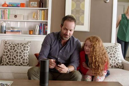 So sieht der Echo-Lautsprecher von Amazon aus