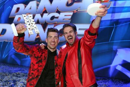 Philipp Boy (l.) und Bene Mayr holen sich den Titel 