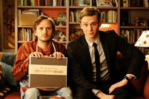 "Schlussmacher": Thorsten "Toto" (Milan Peschel, l.) will die durch Paul (Matthias Schweighöfer) initiierte Trennung von sei...