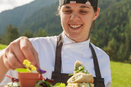 Meisterköchin und Hotelierstochter Moni Damian