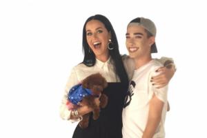Dieses Bild von sich und James Charles postete Katy Perry nach dem Fotoshooting