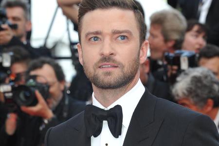 Justin Timberlake auf dem roten Teppich in Cannes