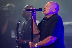 Phil Collins während eines Auftritts im Rahmen der US Open im August 2016 in New York