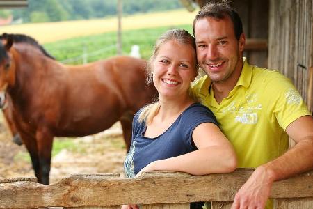 Christian und Barbara sind schon jetzt ein Herz und eine Seele