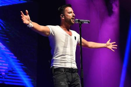 Michael Wendler bei einem Konzert in Oberhausen