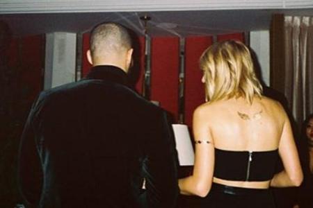 Drake postete dieses Bild von sich und Taylor Swift auf Instagram