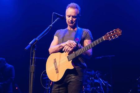 Sting bei der Wiedereröffnung des Bataclan in Paris