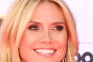 Heidi Klum dreht gerade in Deutschland