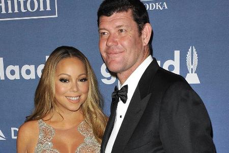 James Packer und Mariah Carey bei einer Veranstaltung in New York City