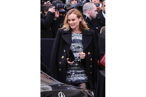 ...Diane Kruger setzte bei der Wahl ihres Kleides auf einen Entwurf der Modemarke aus Frankreich. Ob die Kombination...