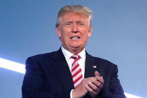 Dürfte sich auch über den Clip von Enkelchen Theodore gefreut haben: Donald Trump