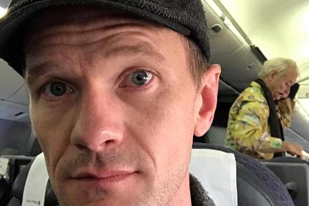 Wer versteckt sich da auf dem Selfie von Neil Patrick Harris? Es ist Schauspiellegende Bill Murray