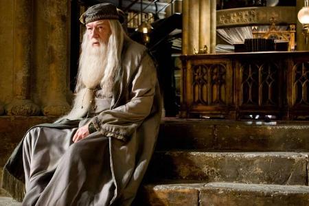 Michael Gambon spielte Albus Dumbledore in fünf 