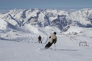 In Les Deux Alpes macht Skifahren richtig Spaß