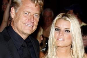 Joe Simpson mit seiner Tochter Jessica bei einer Veranstaltung im Herbst 2009 in Beverly Hills