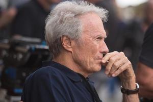 Clint Eastwood am Set von "Sully"