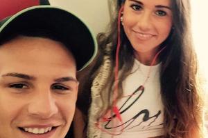 Ein Bild aus glücklichen Tagen: Pietro und Sarah Lombardi Ende August 2016