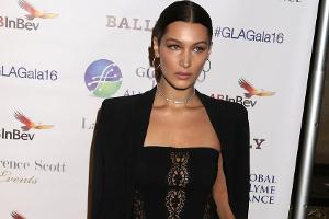 Bella Hadid Mitte Oktober bei einer Veranstaltung in New York