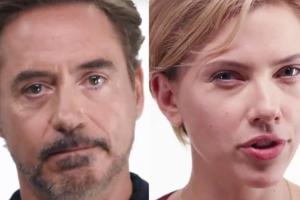 Es ist ihnen ernst: Hollywood-Stars wie Robert Downey Jr. und Scarlett Johansson wollen die US-Bevölkerung zum Wählen motivi...