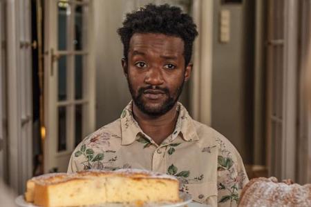 Eric Kabongo spielt den Flüchtling Diallo Makabouri im Film 