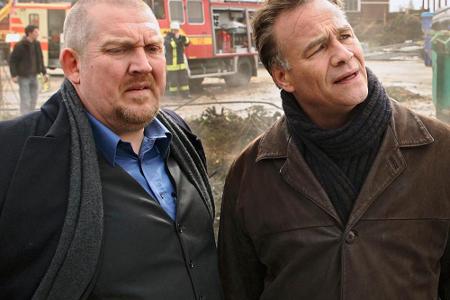 Die Kommissare Max Ballauf (Klaus Behrendt) und Alfred 