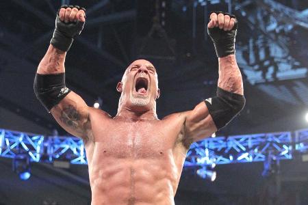 Der Triumphator: Bill Goldberg hat sein Comeback-Match gewonnen