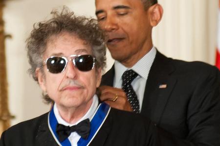 Den Friedensnobelpreis holt Bob Dylan nicht ab, die 
