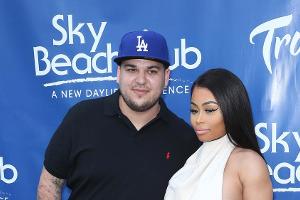 Rob Kardashian und Blac Chyna essen lieber Burger statt Salate