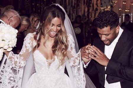 R&B-Sängerin Ciara hat Football-Spieler Russell Wilson geheiratet